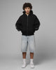 Loiter Rodeo Hybrid Zip Hoodie Black