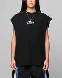 Loiter Cyber Muscle T-Shirt Black