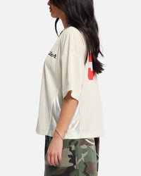 Loiter Cherry Jersey Off White/Red