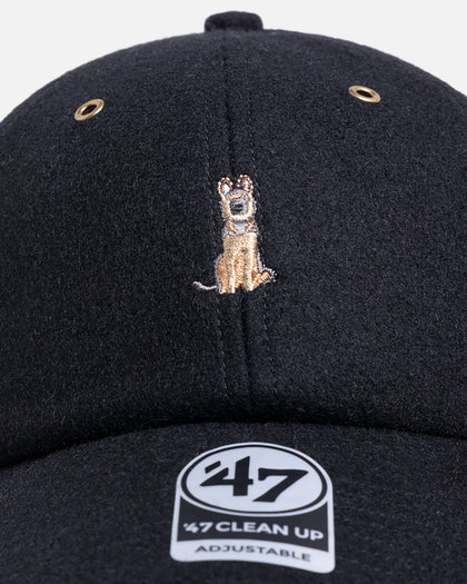 47 Brand German Shephard Wool 47 Clean Up Strapback Black