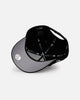 New Era Atlanta Braves 'Oversized Gothic Script Crown' 9FORTY A-Frame Snapback Black/White