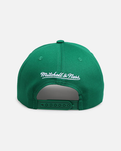 Mitchell & Ness Boston Celtics 'Upside Down Logo' Pro Pinch Snapback Green