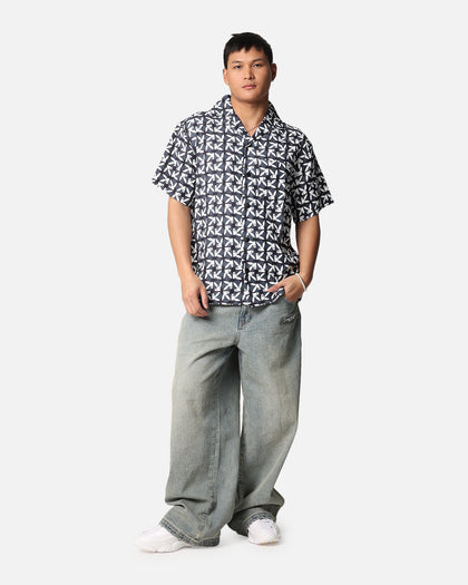 Playboy Half RHD Repeat Shirt Black