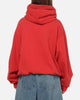 American Thrift Zip Hoodie Washed Red
