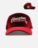 New Era Houston Astros 'Velvet Hearts' 9FORTY A-Frame Snapback Red