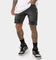 Saint Morta Codex Denim Shorts Vintage Black