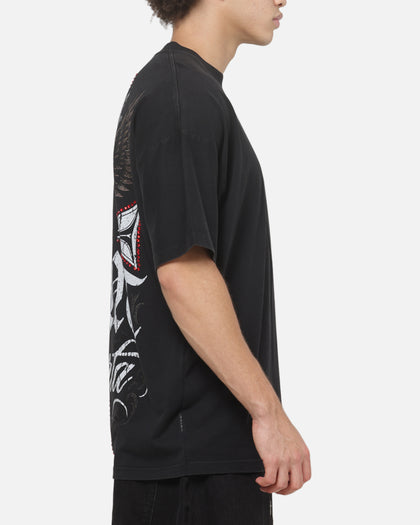 Saint Morta Liberty Boxy T-Shirt Vintage Black