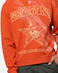 Scorpions Scropion Crewneck Red