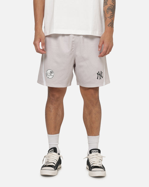 Majestic Athletic New York Yankees Team Wordmark Mesh Shorts Storm