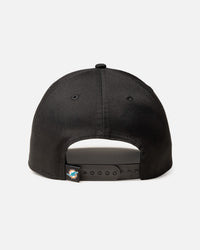 New Era Miami Dolphins 'Upside Down Logo' 9FORTY A-Frame Snapback Black/Official Team Color