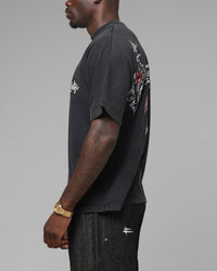 Loiter x Sonic Chrome Shadow T-Shirt Black
