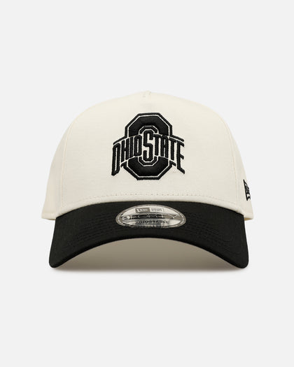 New Era Ohio State Buckeyes 'Easy Chrome Black' 9FORTY A-Frame Snapback Chrome/Black