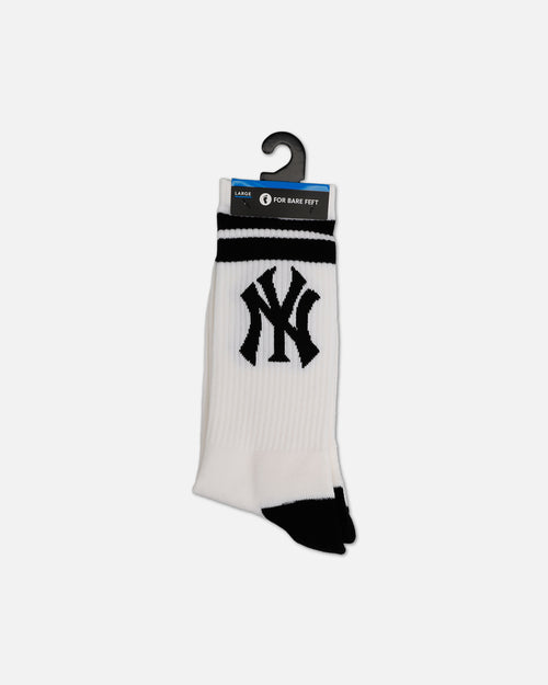 Pro Compression New York Yankees Gym Stripe Crew Sock Black/White