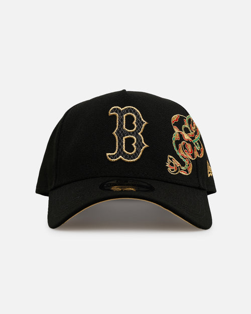 New Era Boston Red Sox 'Year Of The Snake' 9FORTY A-Frame Snapback Black/Gold
