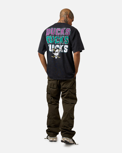 Culture Kings Anaheim Ducks Smash T-Shirt Washed Black