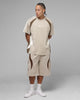 Loiter Hybrid Tek T-Shirt Stone
