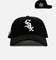 New Era Chicago White Sox 'Black Cord' 9FORTY A-Frame Corduroy Snapback Black