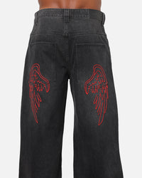Saint Morta Amplus Revenant Jeans Black Shadow