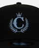 New Era X Culture Kings 'Black & Sky Blue' 9FORTY A-Frame Snapback Black/Sky Blue