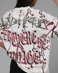 Loiter Marvel Spider-Man Carnage Boxy T-Shirt Off White