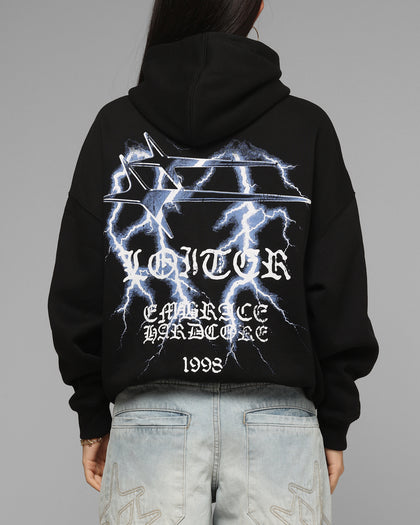 Loiter Frontier Hoodie Black