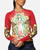 Ed Hardy Women's Divine Long Sleeve T-Shirt Red