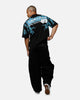 Loiter Greaser Vintage T-Shirt Black/Blue
