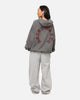 Saint Morta Worldwide Boxy Hoodie Washed Charcoal