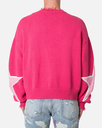 MNML Star Sweater Pink