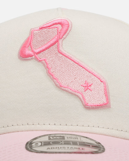 New Era California Angels 'Lover's Club' 9FORTY A-Frame Snapback Chrome