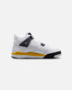 Jordan Kids' Air Jordan 4 Retro "Tour Yellow" (TD) White/Tour Yellow-White