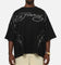 Ed Hardy Cyber Rhinestone T-Shirt Black