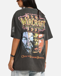 American Thrift X Warcraft: Reign Of Chaos Heavy T-Shirt Black Wash