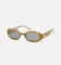 Le Specs Work It Sunglasses Champagne