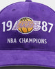 Mitchell & Ness Los Angeles Lakers Finals History Deadstock Snapback Purple