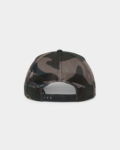 New Era Los Angeles Dodgers "Camo Twist" 9FORTY A-Frame Trucker Snapback Camo Pink