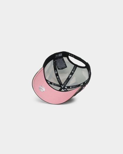 New Era New York Yankees "Camo Twist" 9FORTY A-Frame Trucker Snapback Camo Pink