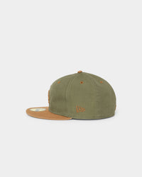 New Era Los Angeles Dodgers 59FIFTY Fitted Green/Peanut