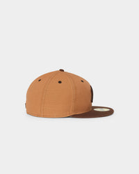 New Era New York Yankees Golfer Snapback Walnut/Brown