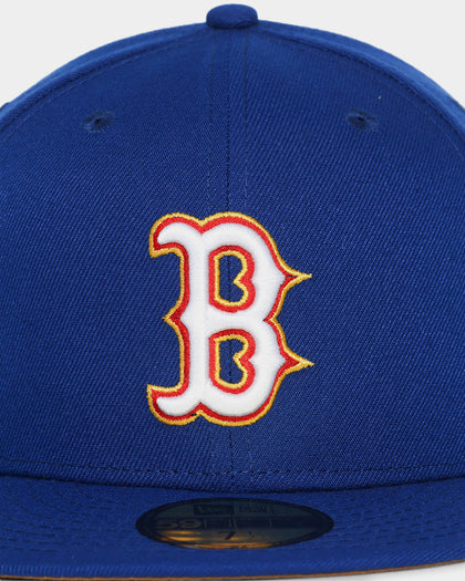 New Era Boston Red Sox "Cereal Wheat Bottoms" 59FIFTY Fitted Light Royal