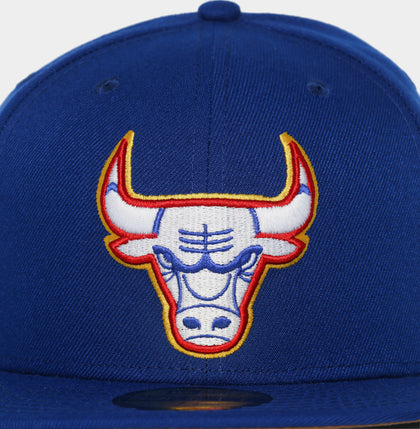 New Era Chicago Bulls "Cereal Wheat Bottoms" 59FIFTY Fitted Light Royal