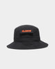 X-LARGE Nylon Stash Bucket Hat Black/Orange