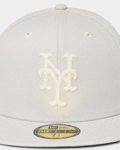 New Era New York Mets 'Chain Stitch' 59FIFTY Fitted Stone