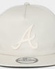 New Era Atlanta Braves 'Chain Stitch' Old Golfer Snapback Stone