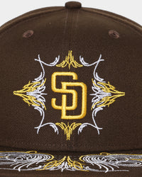 New Era San Diego Padres 'Flare Designs' 59FIFTY Fitted Original Team Colours