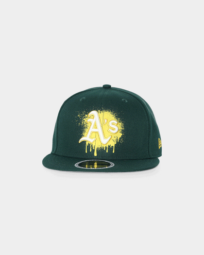 New Era Oakland Athletics 'Spray Paint Glow' 59FIFTY Fitted Original Team Colours