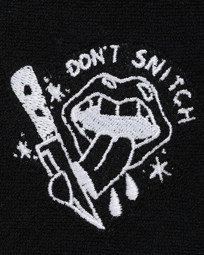 Rats Get Fat Don't Snitch Bucket Hat Black