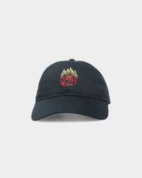 Rats Get Fat Rats Flame Rose Strapback Black