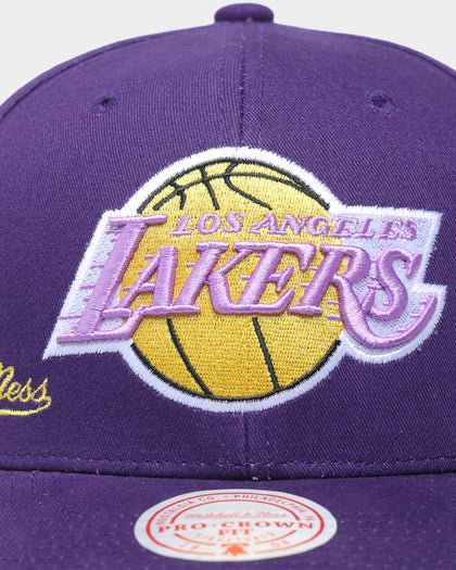 Mitchell & Ness Los Angeles Lakers 'City Love' Pro Crown Snapback Original Team Colours