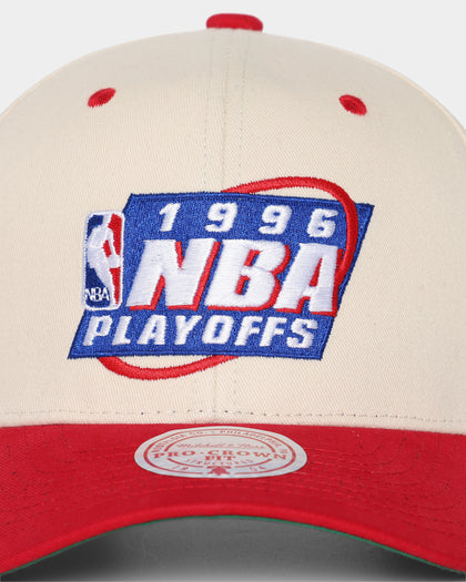 Mitchell & Ness '96 Playoffs '1996 Bulls VS Sonics NBA Finals' Pro Crown Snapback White
